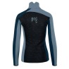 Varm trøye for kvinner Karpos Federa Half-Zip W Fleece Vulcan/Vårlys/midnatt